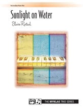 Sunlight on Water- 1 Piano 6 Hands piano sheet music cover